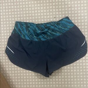 Champion Black and Blue Athletic Shorts